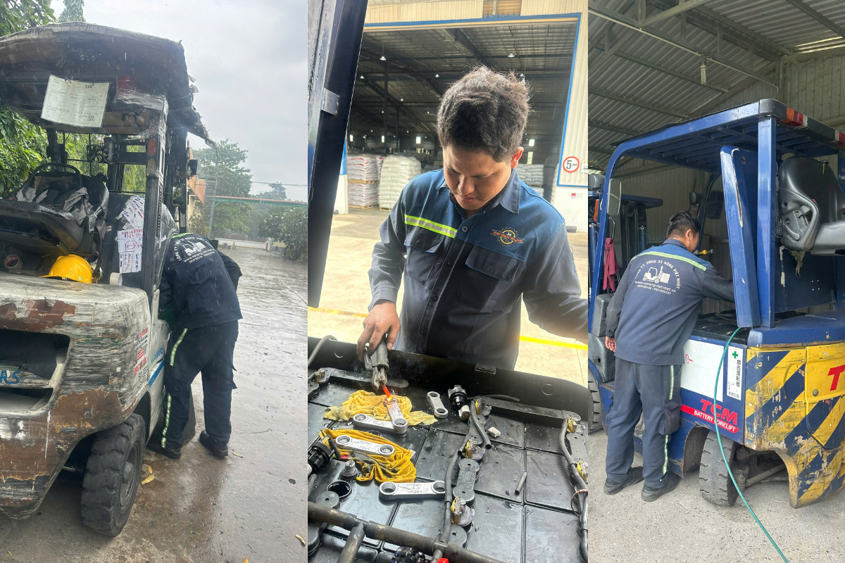 Sửa chữa xe nâng Bình Dương